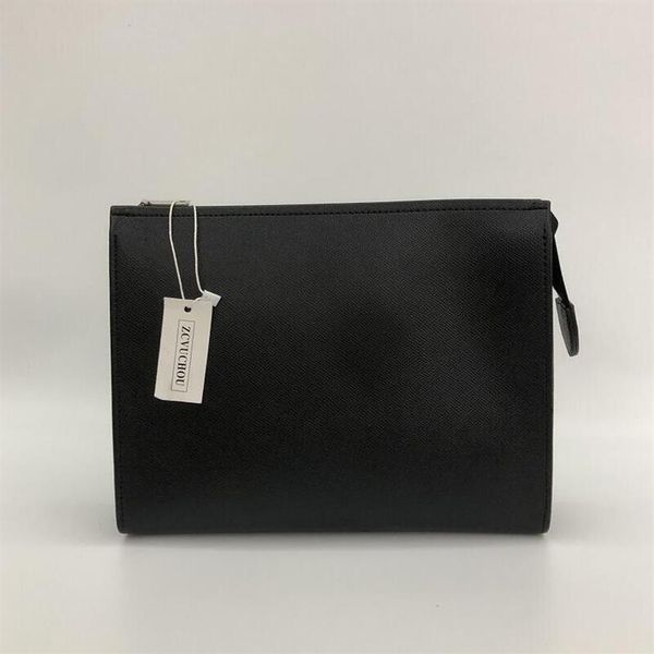 

new travel toiletry pouch 26 cm protection makeup clutch women genuine leather waterproof cosmetic bags for women dust bag2372