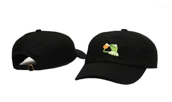 

2016 i feel like dad hats kermit caps fashion dad cap casquette cotton snapback hood baseball caps17799332, Blue;gray