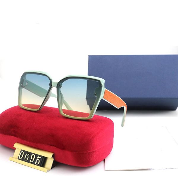 

designer sunglasses mens and women sun glasses special uv protection goggle vintage big square frame des lunettes de s7882956, White;black