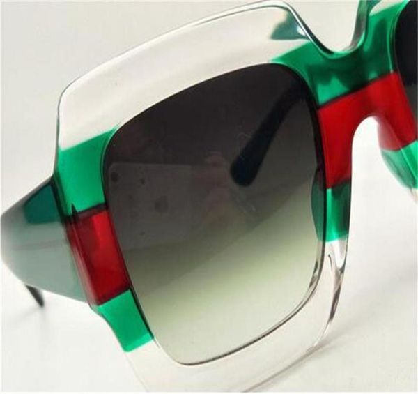 

new fashion designer womens sunglasses 0178 square multicolor frame uv400 lens protection eyewear with original box8429278, White;black