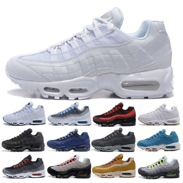 

95 trainers mens running shoes 95s classic og triple solar red black white club neon tv cork greedy dark smoke grey grape safari outdoor sne