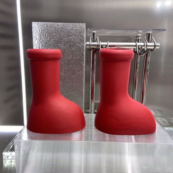 

big red boots for wet weather 3d printed outdoor boots full red luxury ankle boots designers men women booties, Black