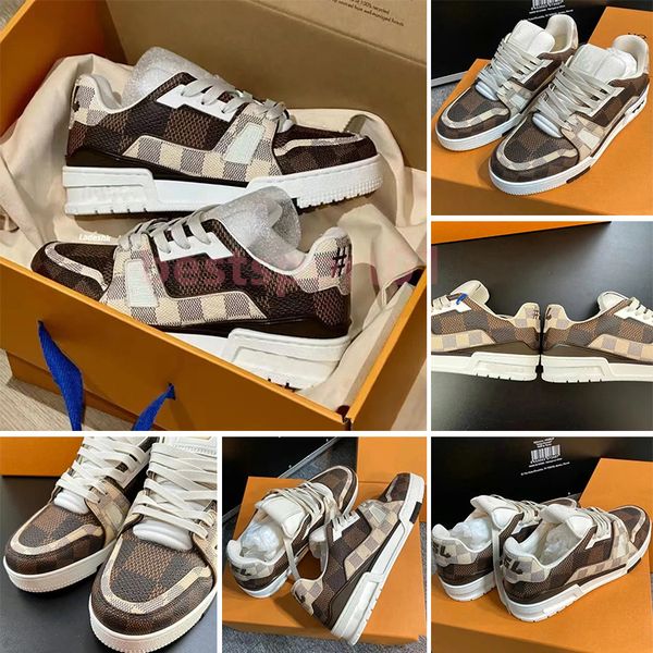 

men causal shoes fashion woman leather lace up platform sole sneakers white black mens womens luxury velvet suede b3