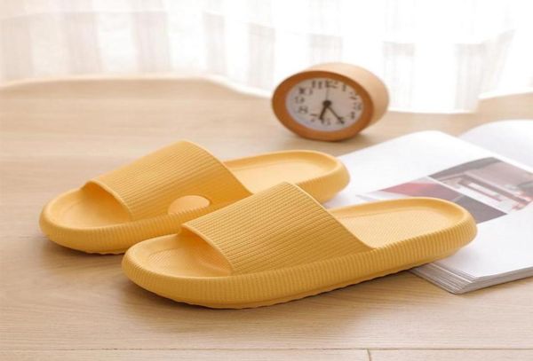 

fashion women summer slippers slide sandals beach slides high heels shower slippers soft sole women men ladies bathroom shoes2335853, Black