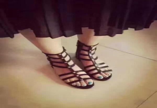 

2020 selling women039s flat sandals shoes office lady casual black soft lather flat shoes girls summer holiday beach s4646365