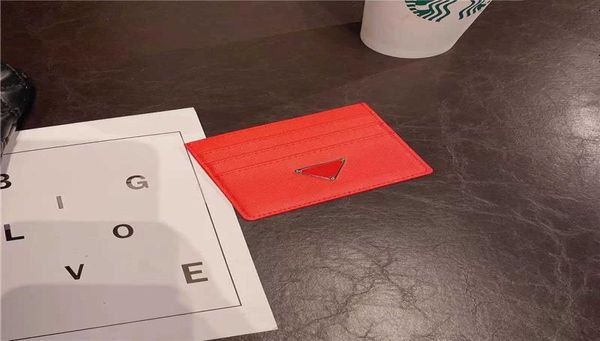 

card holders fashion womens men purses designer purse double sided credit cards coin mini wallets2146775, Red;black