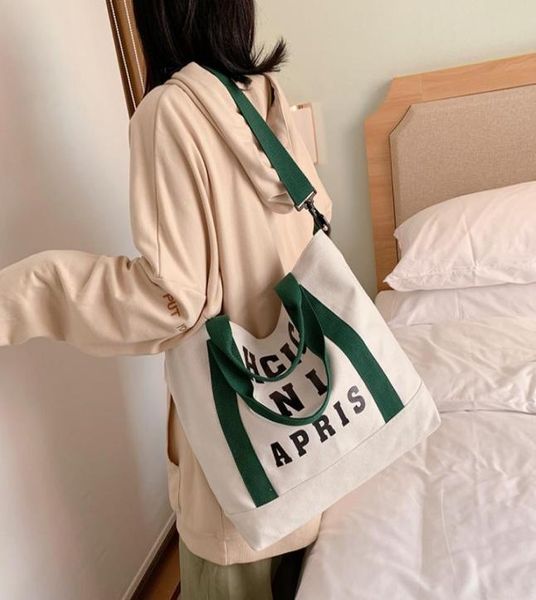 

sikrr canvas tote shoulder bag eco reusable shopping bag foldable tote bags for women package large casual designer handbags cx2082530159