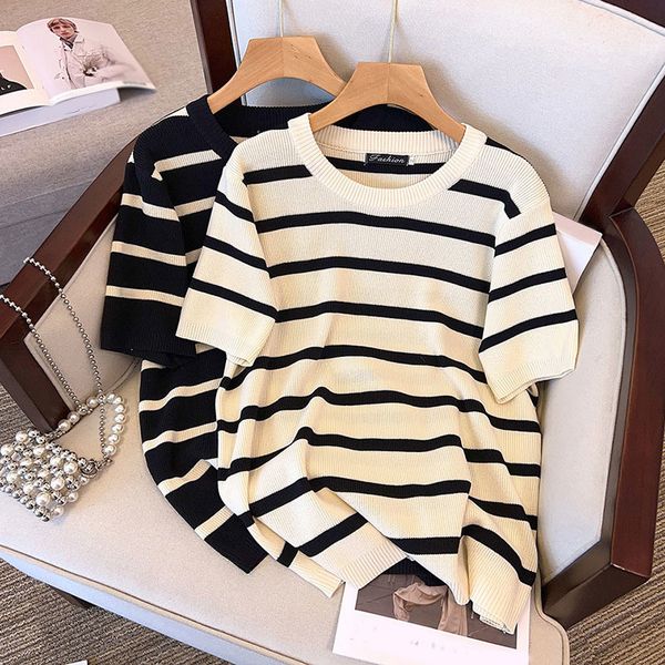 

women's plus size tshirt 160kg women bust 160cm summer loose shortsleeved 7xl 8xl 9xl 230905, Black