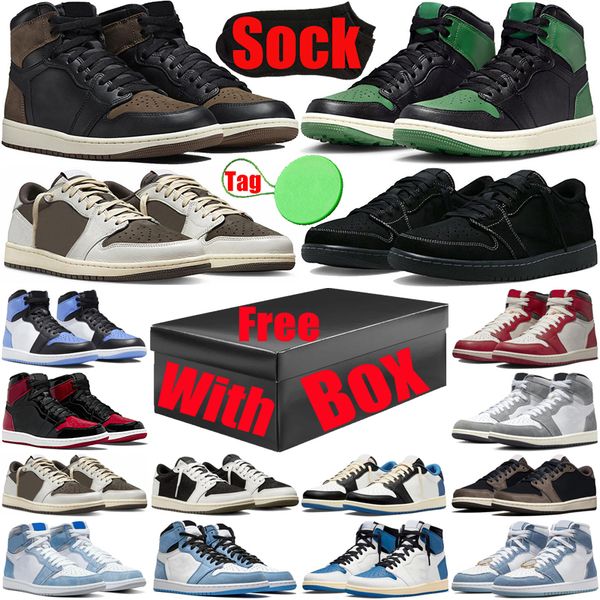 

with box olive 1 1s basketball shoes palomino for mens womens black phantom lows patent bred university blue reverse mocha low trainers snea