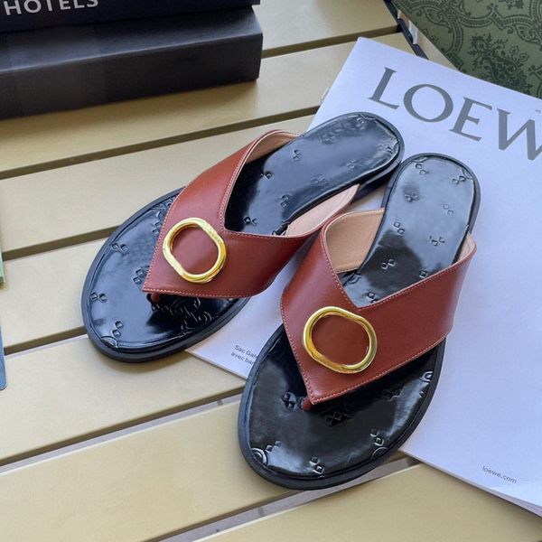

designer slides women man slippers luxury fashion sandals brand sandals real leather flip flop flats slide casual shoes sneakers boots by fe, Black