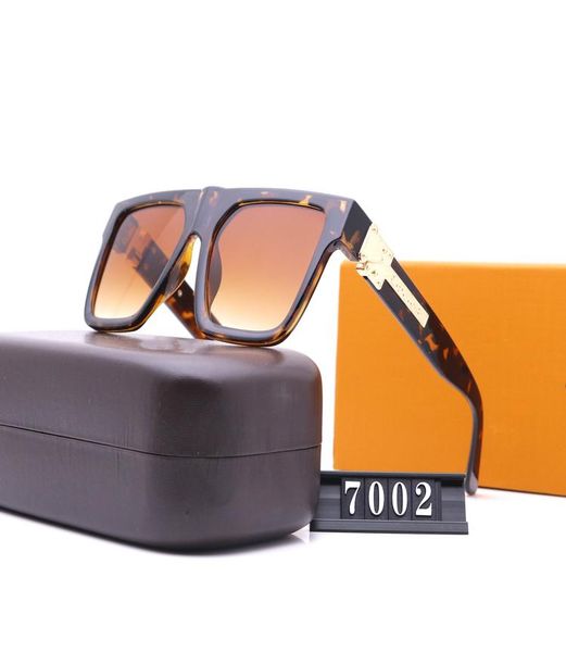 

fashion classic square frame sunglasses for women seven colors luxurys designers hd polarized lenses driving glasses 1134110, White;black