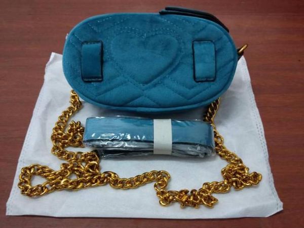 

winter velvet waist bag most popul luxury handbags for women bag designer mini messenger bags cross body shoulder ba3702540