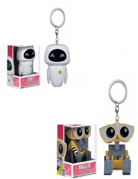 

keychain pop robot story eva eve wali pendant decoration019665548, Silver
