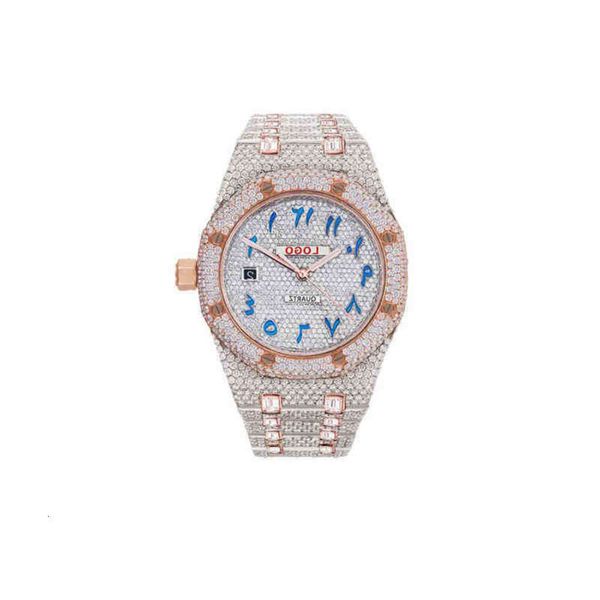 

ehbb scn0 2023 watch bnew dign blu japane quartz movement custom blue arabic number dial diamond luxury wrist watch for men women jewelry0dm, Slivery;brown