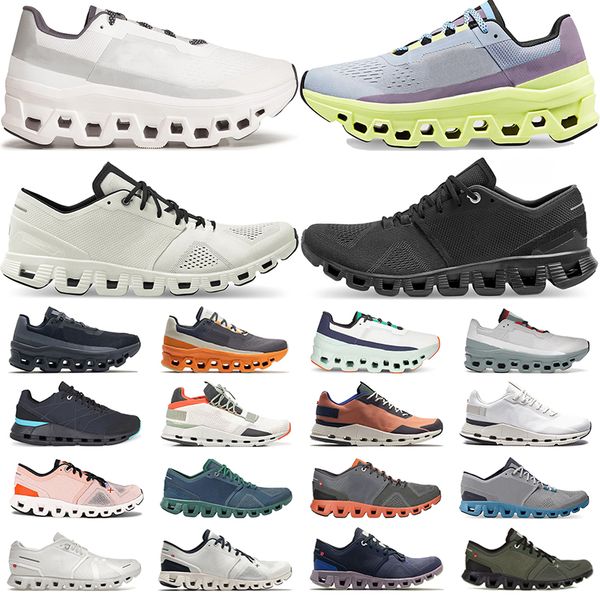 

cloud running shoes oncloud onclouds clouds men women designer sneakers cloudmonster triple black white pink grey mens womens trainers