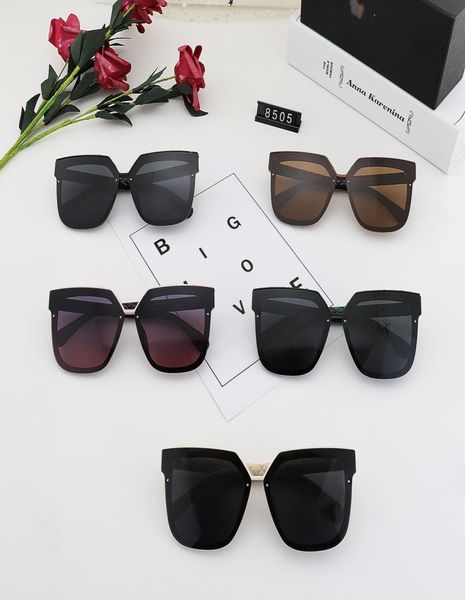 

new women designer sunglasses attitude pilot sunglasses 8505 oversized men style outdoors vintage classical model uv400 lens with 2830230, White;black