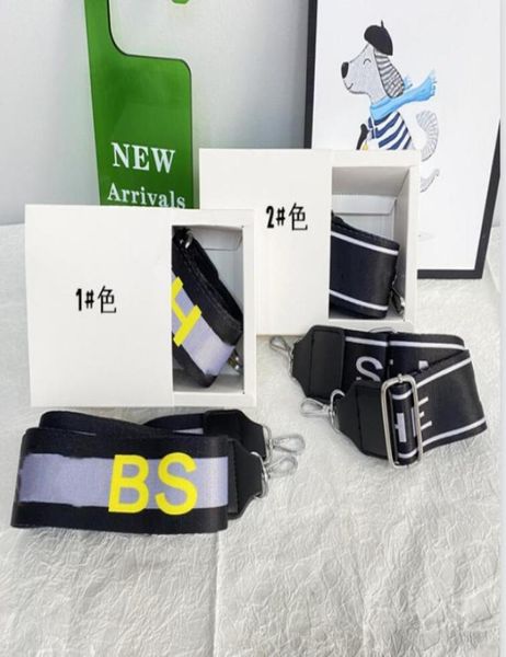 

boutique women039s bag ribbon shoulder strap universal bag strap purse accessories duplex printing wide shoulder strap2132083, Black