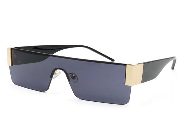 

sunglasses mens luxury designer sun glasses women half frame uv400 lens progressive color sunglass retro style eyeglas3161139, White;black