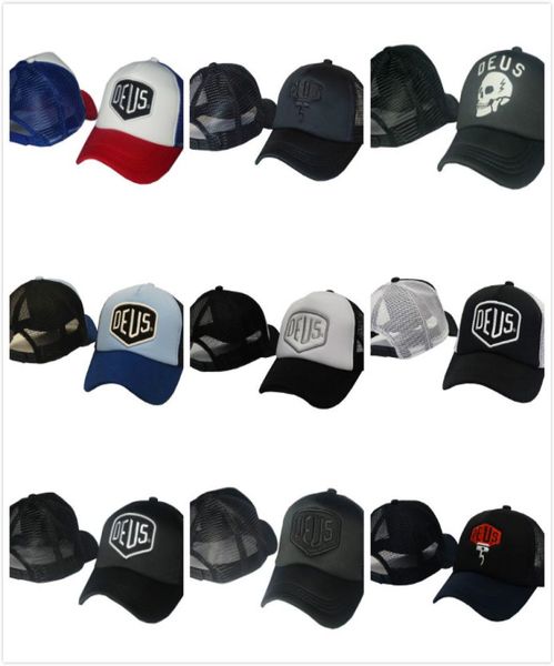 

new ex machina baylands trucker baseball caps men women mesh sports hat hip hop snapback cap9626995, Blue;gray