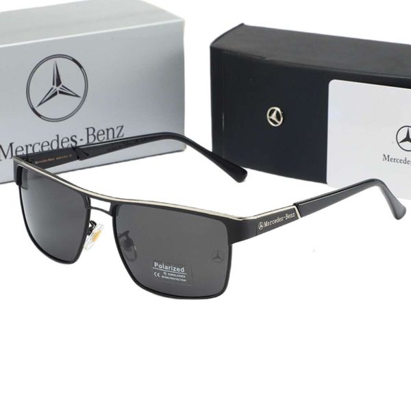

sunglasses designer original mercedes benz fashion luxury new sunglasses men's high-definition polarized driving goggles fishing glasse, White;black