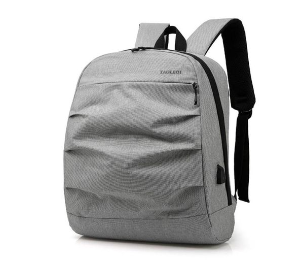 

new mens and womens backpack korean leisure fashion computer bag large capacity mens middle school student usb backpack3197744