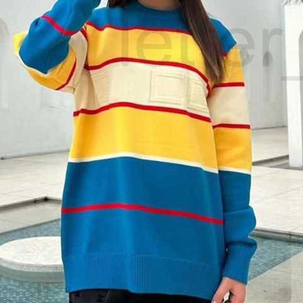 

womens hoodies & sweatshirts designer correct version long sleeve classic letter sweater versatile warm round neck couple knit, Black