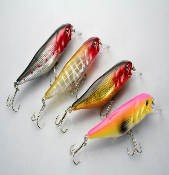 

whole lot 20 fishing lures minnow fishing bait crankbait tackle insect hooks bass 128g95cm 4 colour 7476720