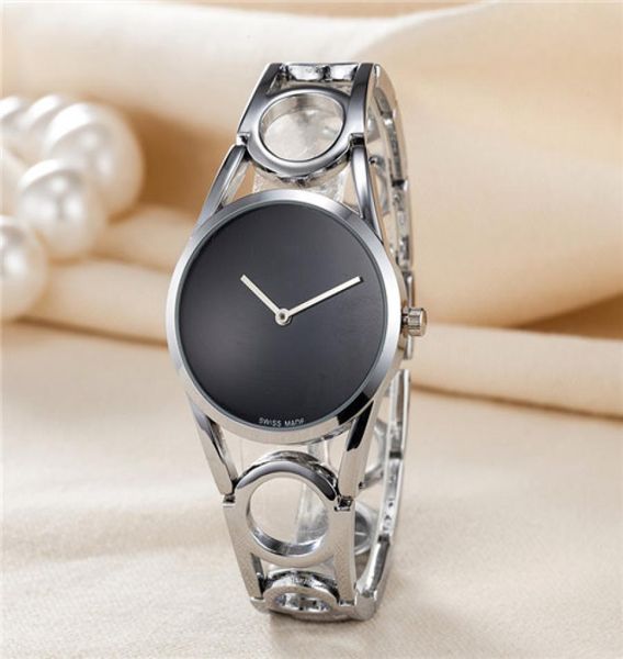 

fashion luxury tide brand personality goddess womens luxury designer watches creative personality foreign iced out watch4715153, Slivery;black
