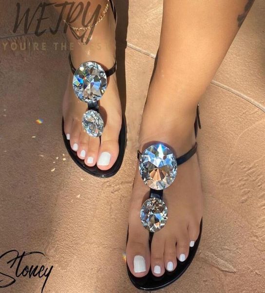 

women summer sandals bling slippers women slides flip flops flats sandals jelly shoes outdoor beach ladies slides plus size8129685, Black