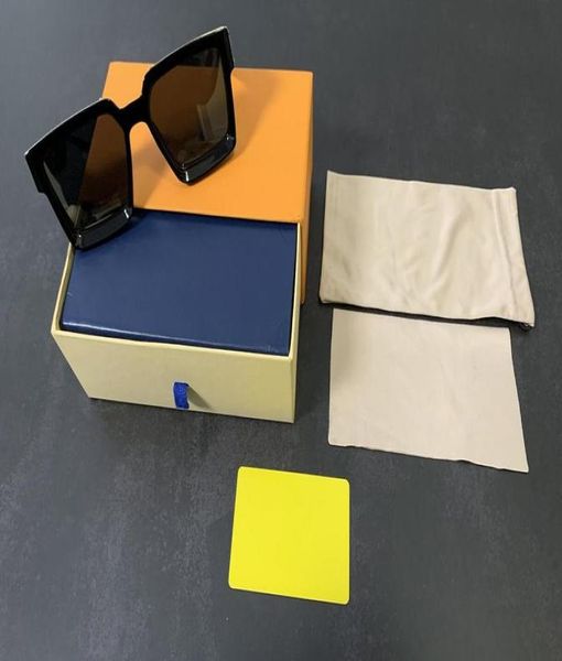 

2021 luxury designer sunglasses fashion multicolor modern men and women classic retro square glasses9265896, White;black