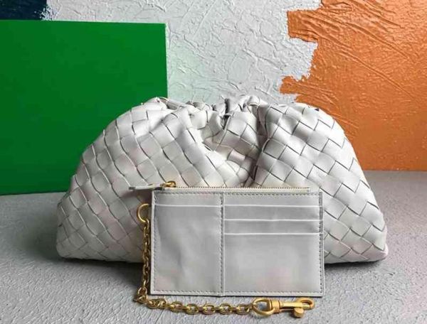 

designer handbags s 22 women039s bag in early spring imported nappa sheepskin hand woven yunduo pouch big genuin5515586