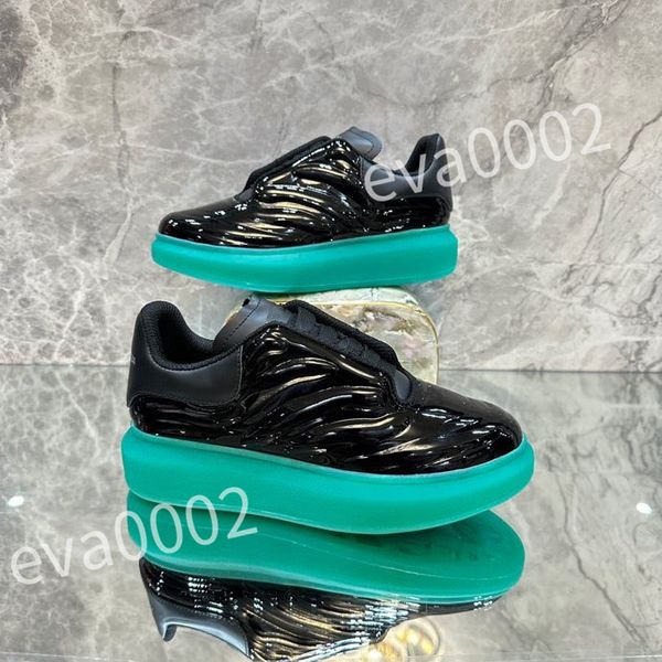 

2023 new casual shoes designer leather lace up plate-forme men fashion platform sneakers white black mens womens trainers size 35-46xsd22110