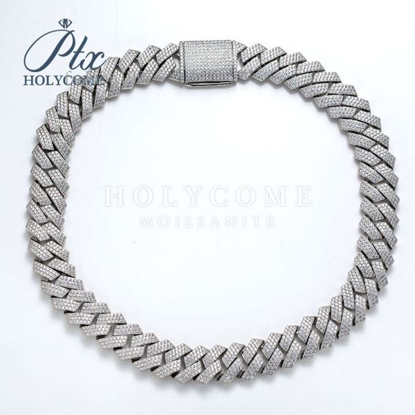 

Holycome Gra Sier Ice Out 20Mm 20Inches Vvs Diamond Cuban Link Chain Men's Moissanite Necklace