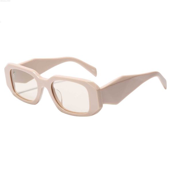 

Women's New Sunglasses Fashion Square fashion net red irregular small frame wide leg street shot sun shading plate sunglasses F8BN