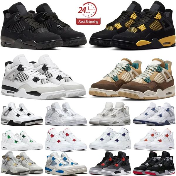 

jumpman 4 men women basketball shoes black cat 4s j4 pine green seafoam mensmens womens outdoors sneakers outdoor sports trainers eur 36-47