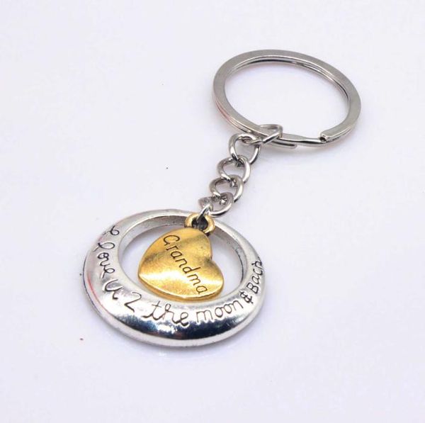 

keychain fashion simple valentine039s day gift love moon sister keychain2539783, Silver