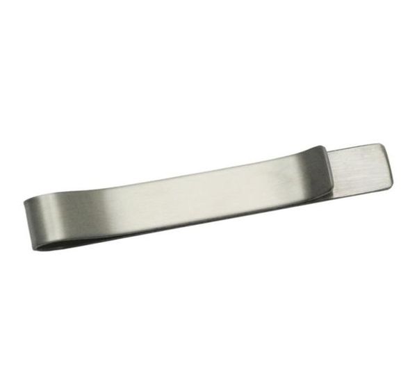 

beadsnice skinny tie bar stainless steel personalized tie clip wedding collection groomsmen gift matte finish and steel original t4316882, Silver