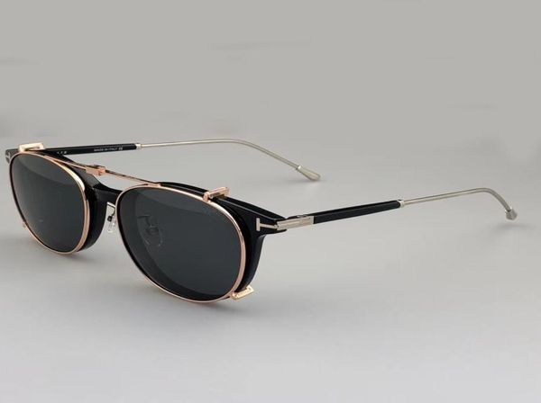 

luxury designer glasses tf5644 titanium clips professional custommade precription eyewear myopia hyperopic progressi4587939, White;black