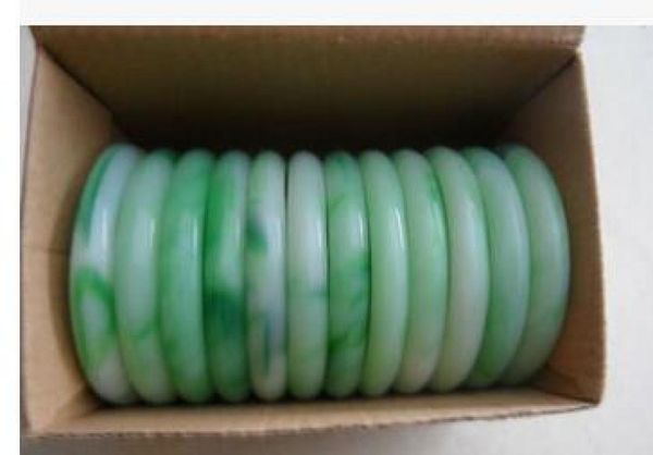 

lot jewelry jade green gemstone vintage bracelets bangle charm9712665, Black