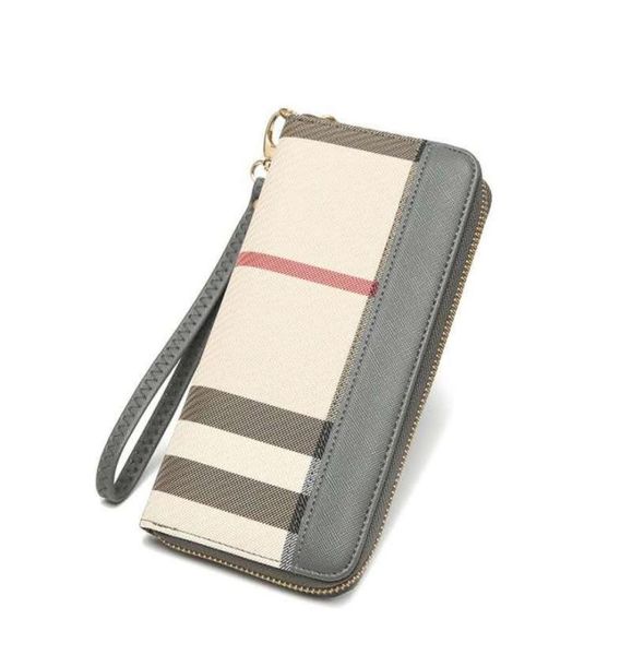 

zipper pvc women designer wallets lady long style fashion casual zero purses female phone ctchs no124820218308933, Red;black