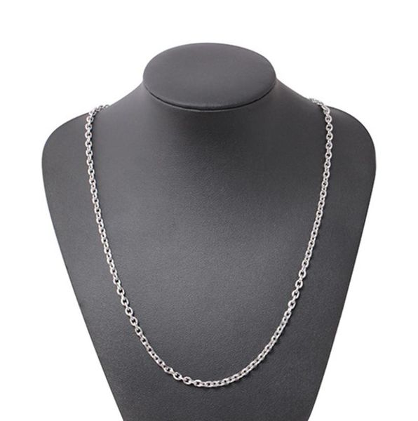 

simple stainless steel chain necklace geometric silver plated clavicle chains men necklace statement fashion jewelry accessories w1670711