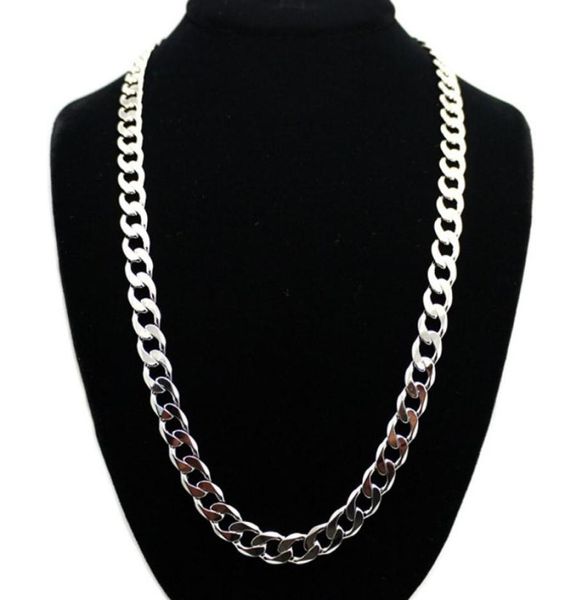 

mens punk gold silver plated long link chains necklaces hip hop width 12mm length 80cm jewelry2154939
