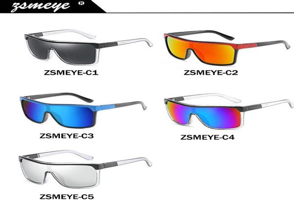 

zsmeye spied flynn oversize shield sunglasses men uv400 protection glasses women vintage bigsize goggles without log9239095, White;black