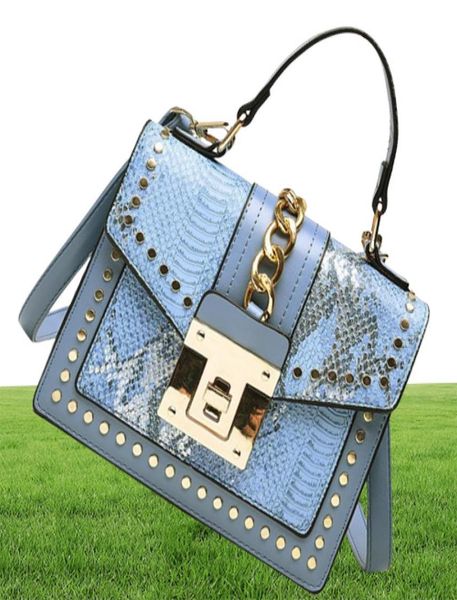 

evening bags classic snakeskin pattern shoulder 2021 fashion square pu leather crossbody women luxury designer handbags sac a main5969871