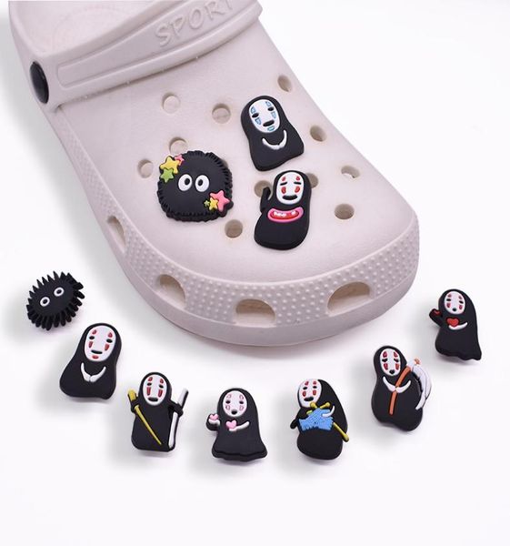 

faceless man shoe decoration charm buckle accesssories jibitz for charms wristband buttons pins3854478, White;pink