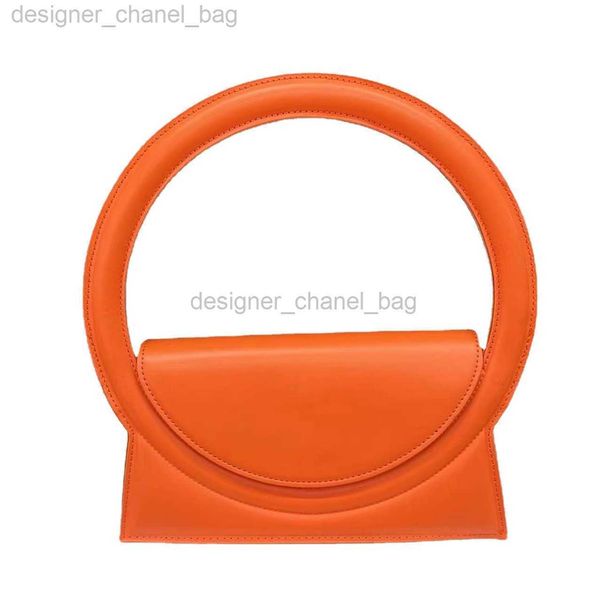 

evening bags new women's bag street trend round letter pack fashion all-match simple crossbody shoulder