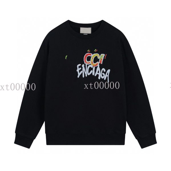 

23ss designer plus size jackets fashion patag sweatshirts women polo jacket men's fleece hooded students oversized hoodies sweatshirt 1, Black;brown