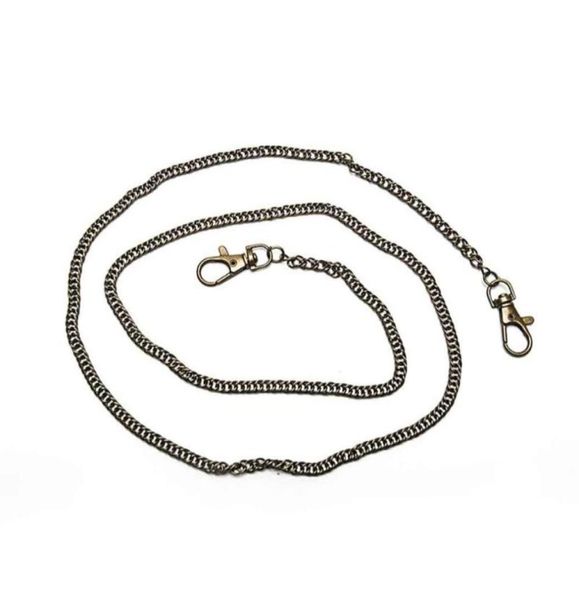 

bag parts accessories gift handbag strap replacement belt durable hardware chain fashion handle long multi use purse diy metal8197729, Black