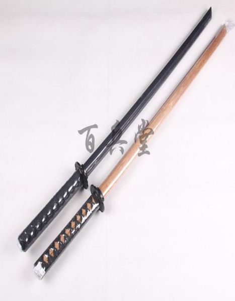 

express good quality kendo shinai bokken wooden sword knife tsuba katana nihontou fencing training cosplay cos training sword1614101