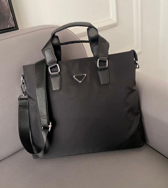 

designer briefcase nylon lapbag men women business handbag shoulder mens bags messengers bag luxury brand briefcases clutch3270706